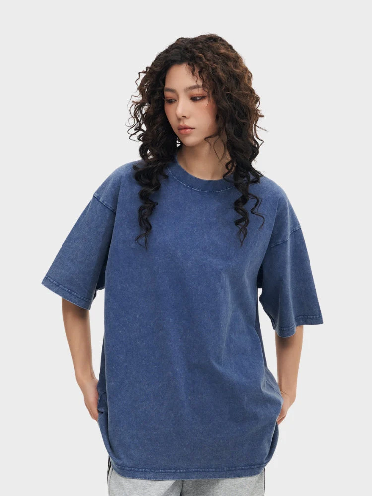 230 GSM Heavy Loose Fit Washed T-Shirt - Image 12