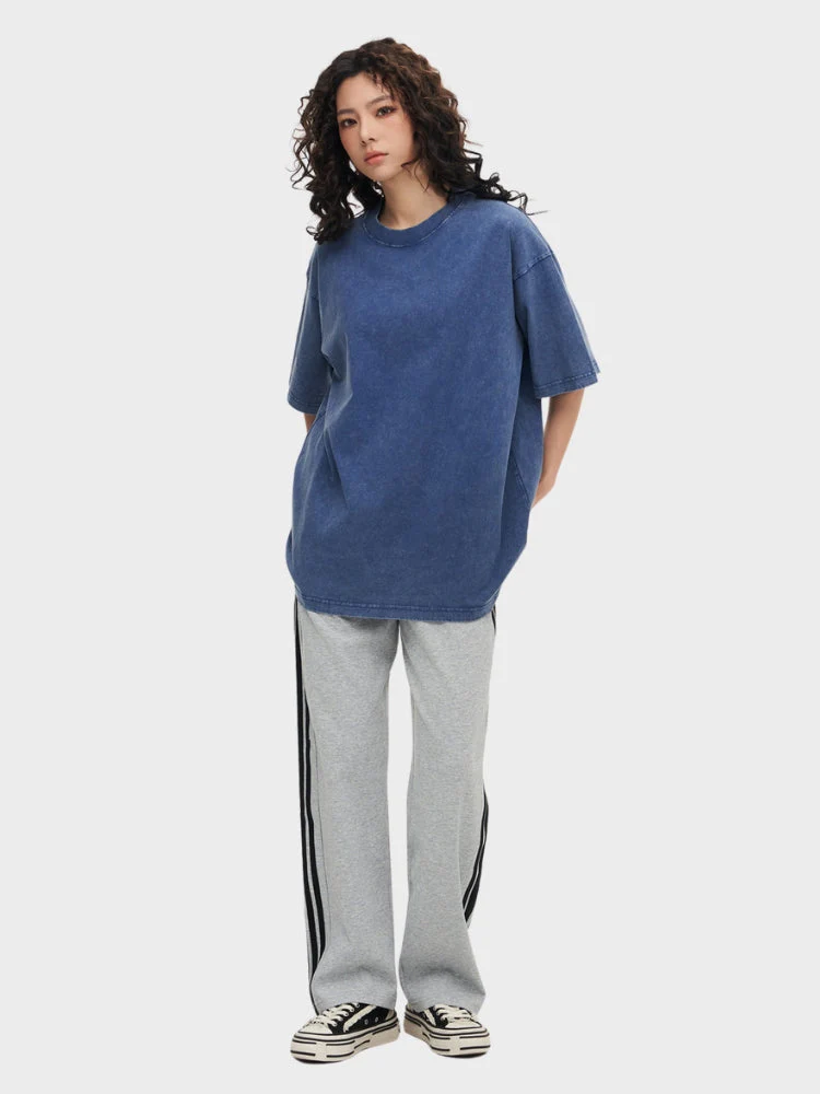 230 GSM Heavy Loose Fit Washed T-Shirt - Image 13