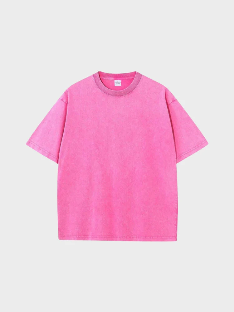230 GSM Heavy Loose Fit Washed T-Shirt - Image 5
