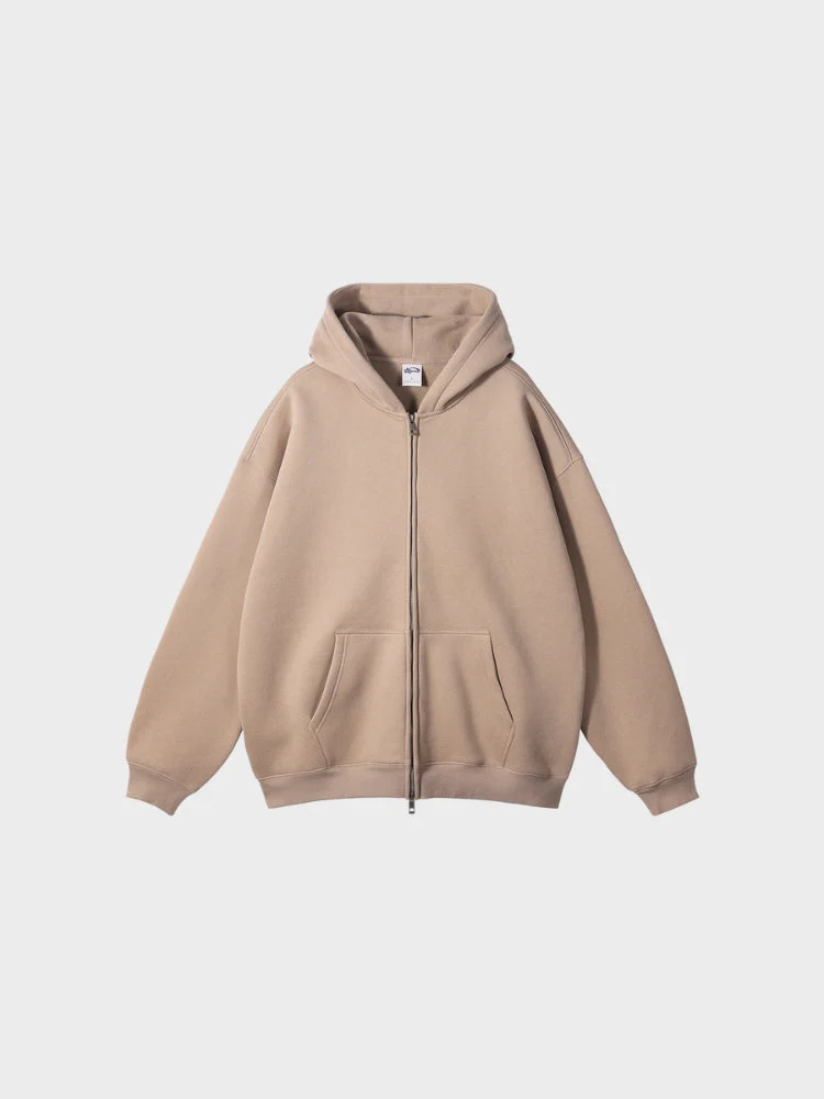 350 GSM Quality Hoodie with Zipper - Image 11