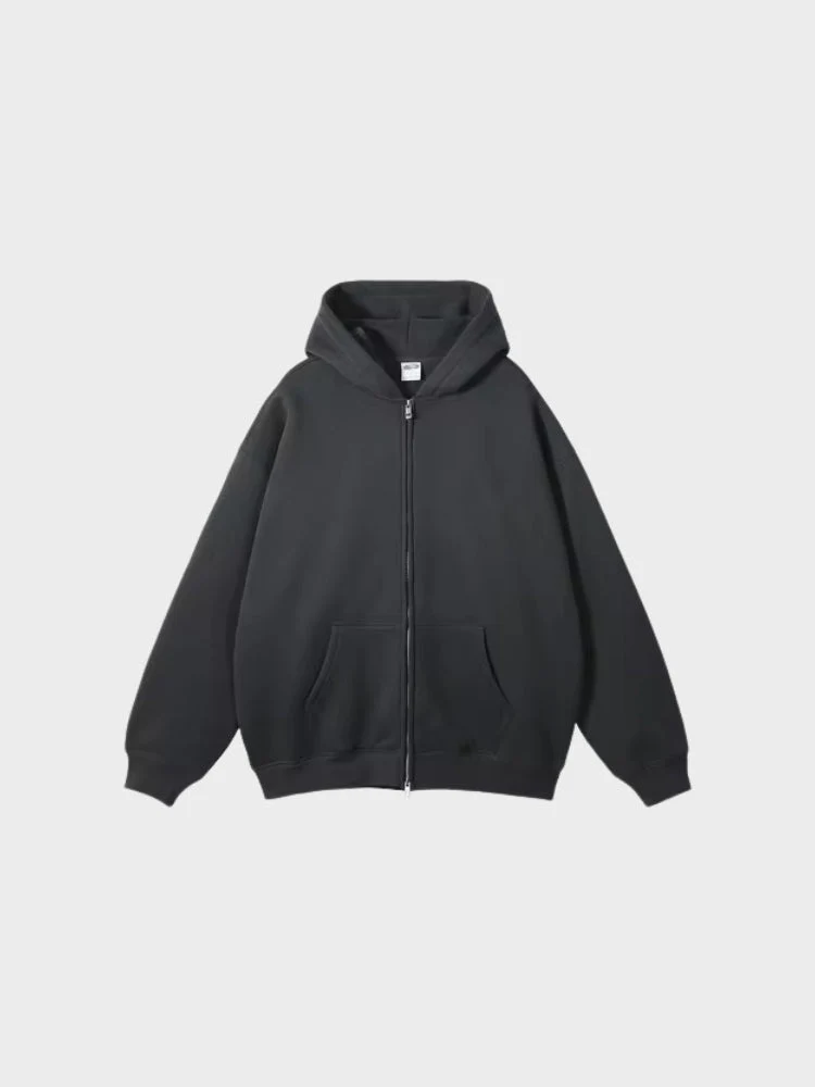 350 GSM Quality Hoodie with Zipper - Image 28