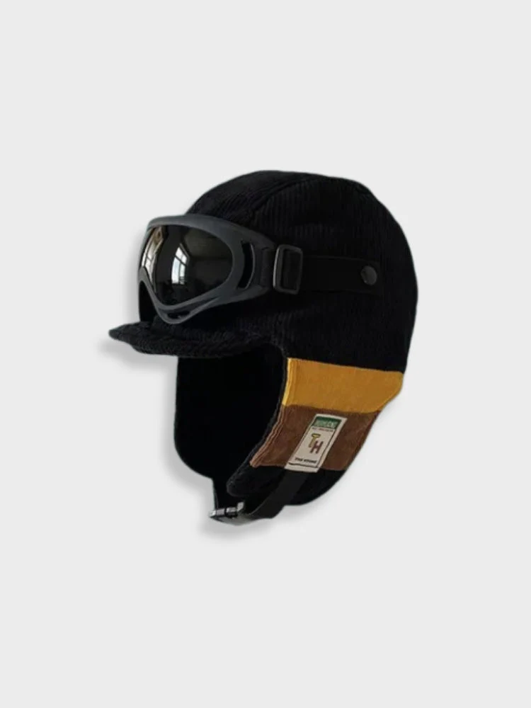 Aviator Cap with Glasses - Image 2