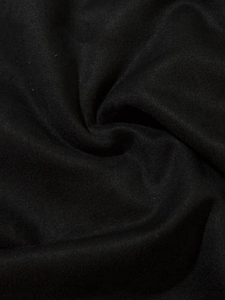 Black Suede Streetwear Shorts - Image 8