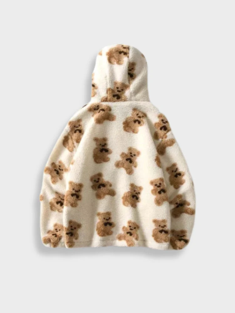 Comfi Bear Fleece Hooded Jacket - Image 4