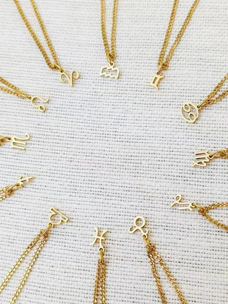 Cuban Zodiac Sign Necklace - Image 14