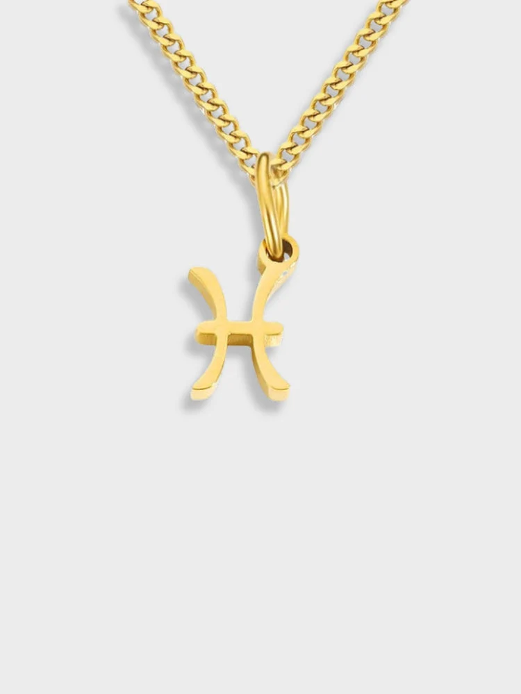 Cuban Zodiac Sign Necklace - Image 3