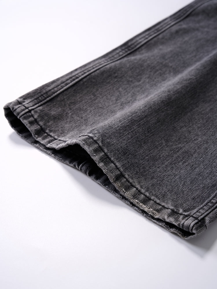 DCRB Baggy Denim Jeans - Black/Grey - Image 12