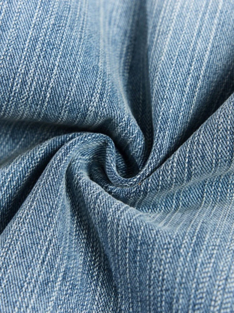 DCRB Baggy Washed Flower Denim Jeans - Image 10