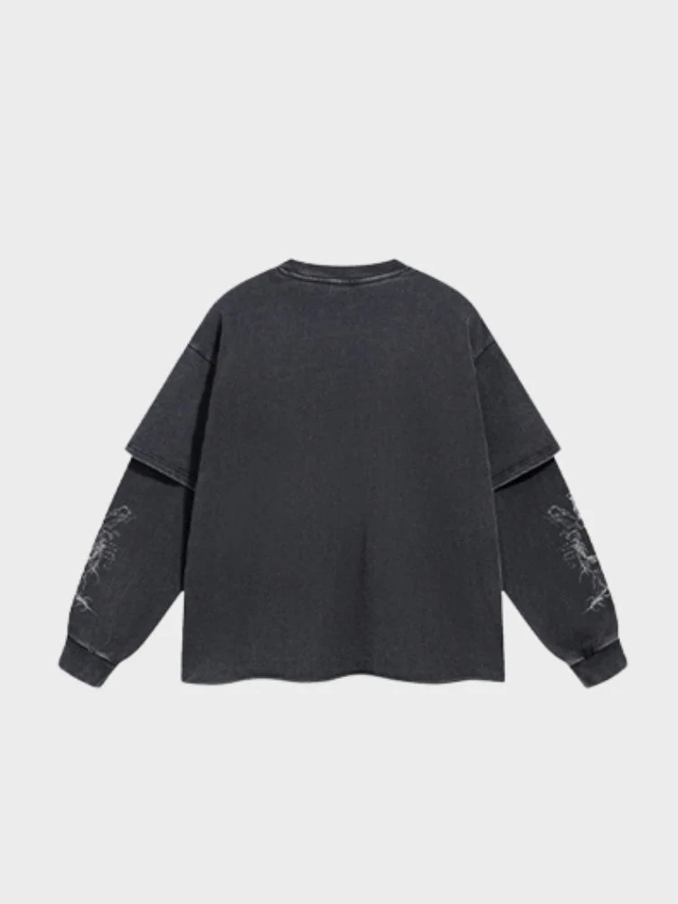 DCRB Devil Washed Longsleeve - Image 2