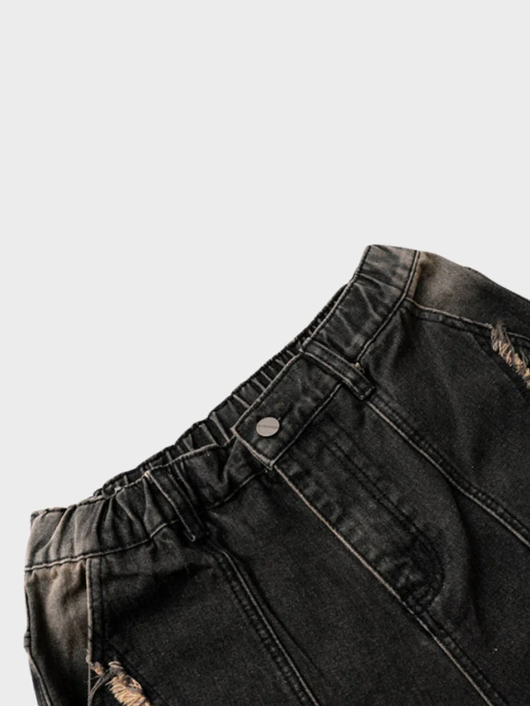DCRB Distressed Gradient Jorts - Image 3