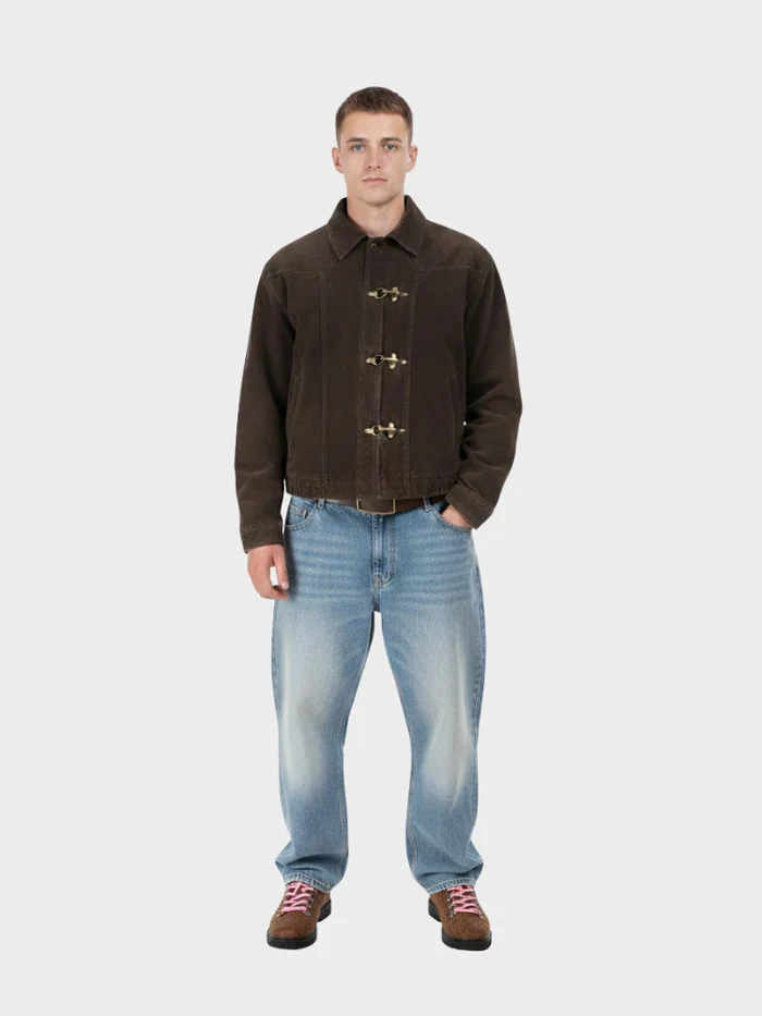 DCRB Retro Spliced Suide Jacket - Image 5