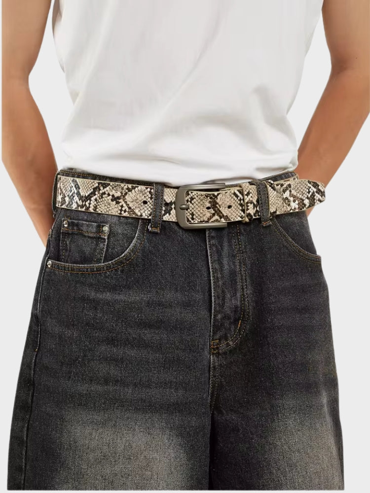 DCRB Snake Print Belt - Image 2