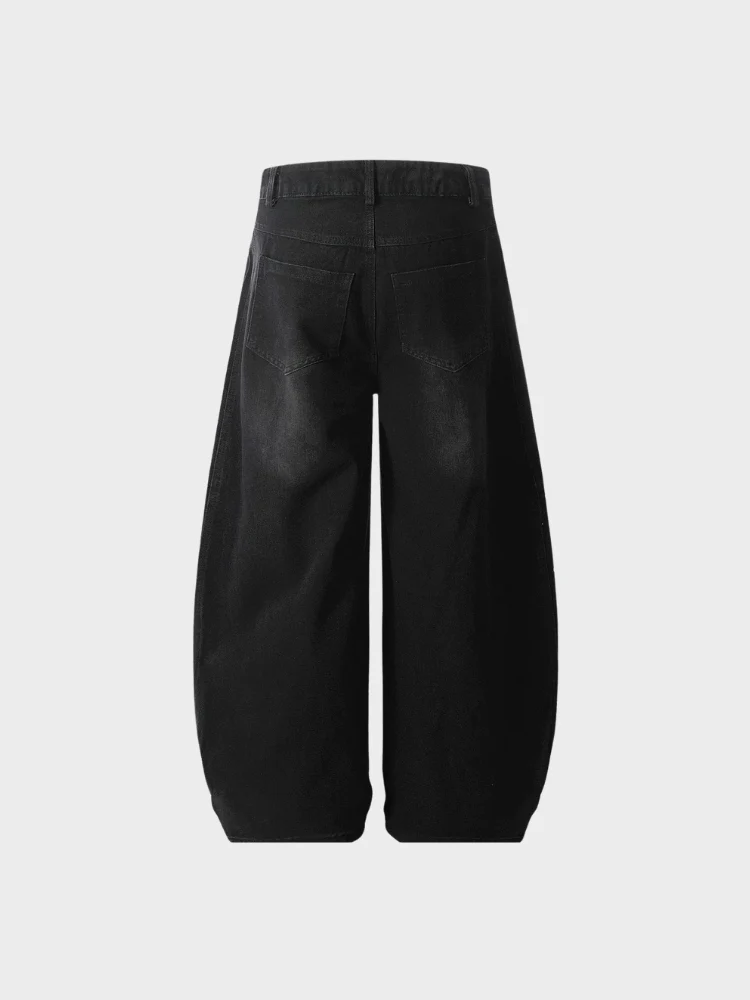 DCRB Striped Barrel Denim Jeans - Image 11