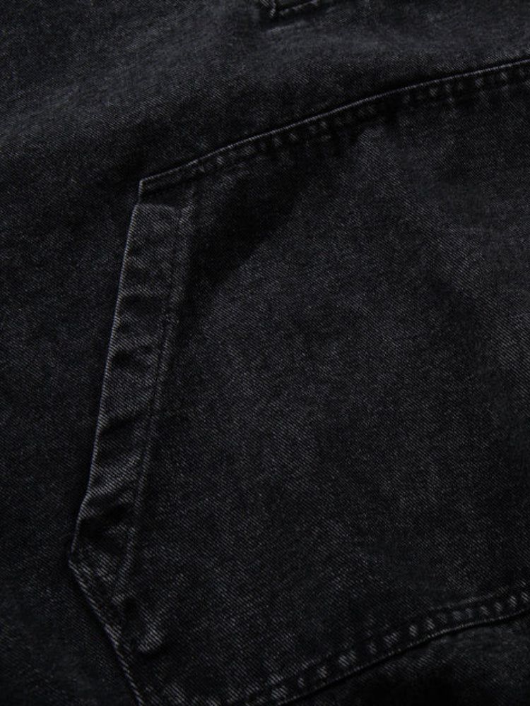 DCRB Toggle Front Washed Denim Hoodie - Image 7