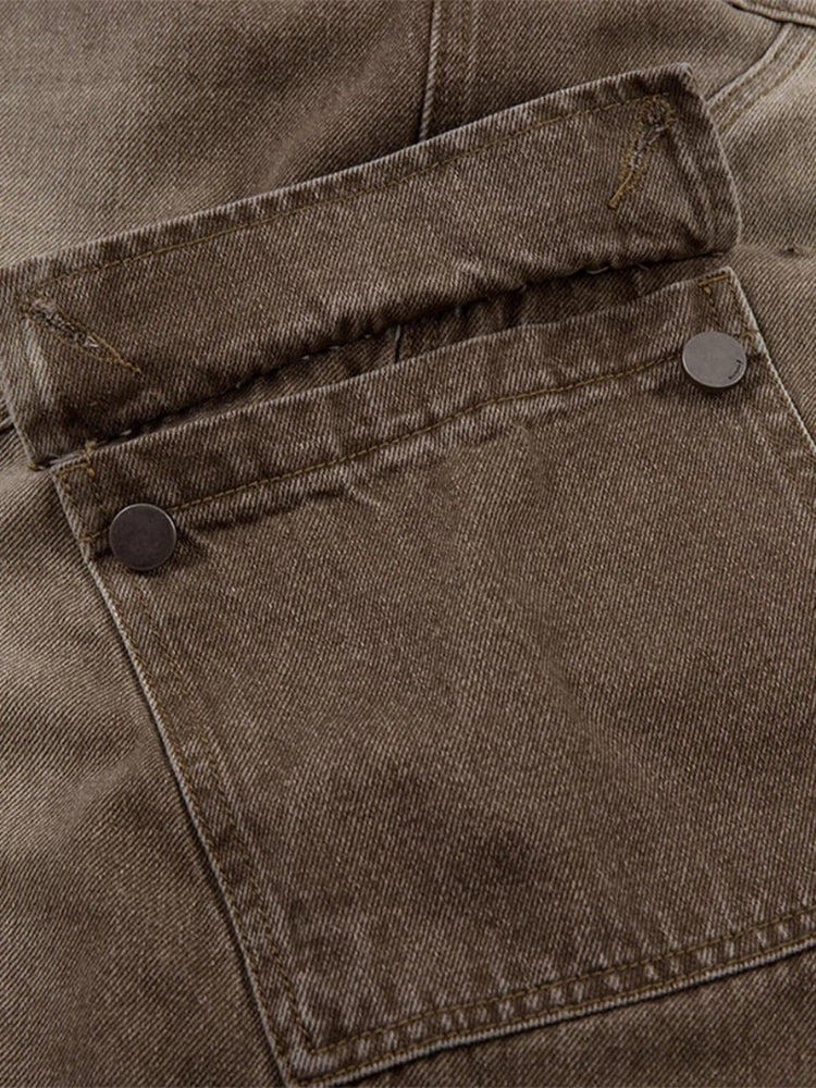 DCRB Washed Workwear Barrel Jeans - Image 4