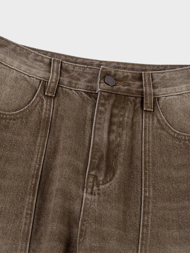 DCRB Washed Workwear Barrel Jeans - Image 5