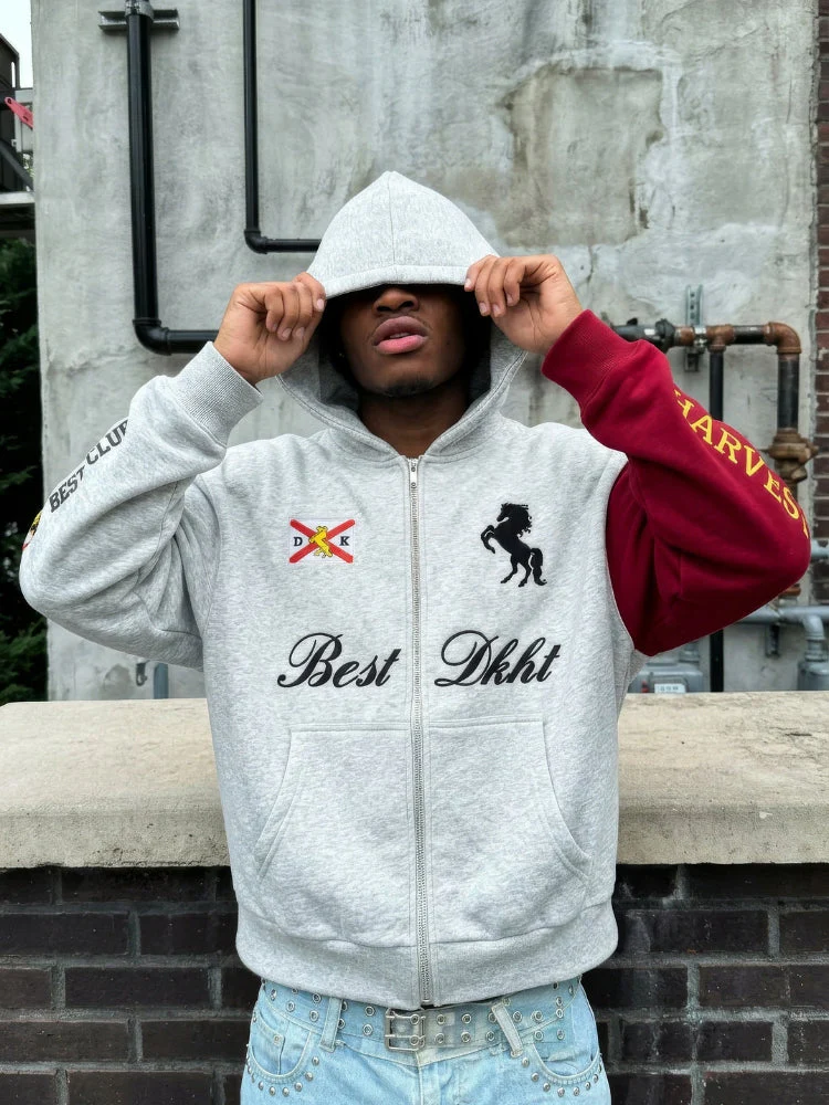 DCRB x Dark Havest Club Zip-Up Hoodie - Image 2