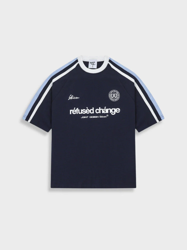 DCRB x Refused Change Football Tee - Image 8