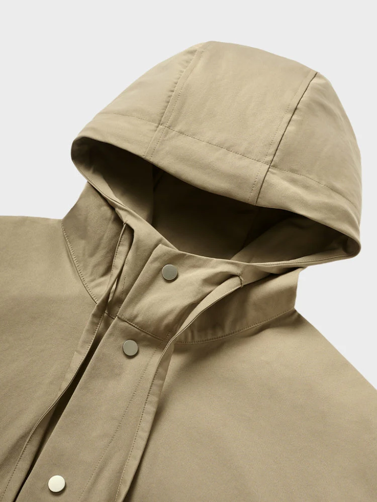 Decarba Hooded Rain Coat - Image 7