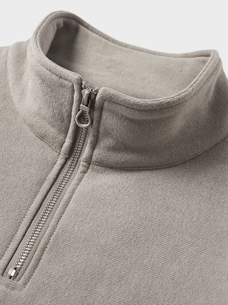 Decarba Oversized Half Zip Pullover - Image 7