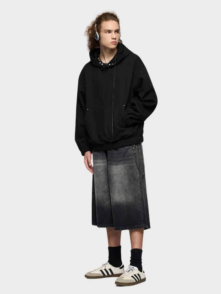 Decarba Studded Fleece Hoodie - Image 25