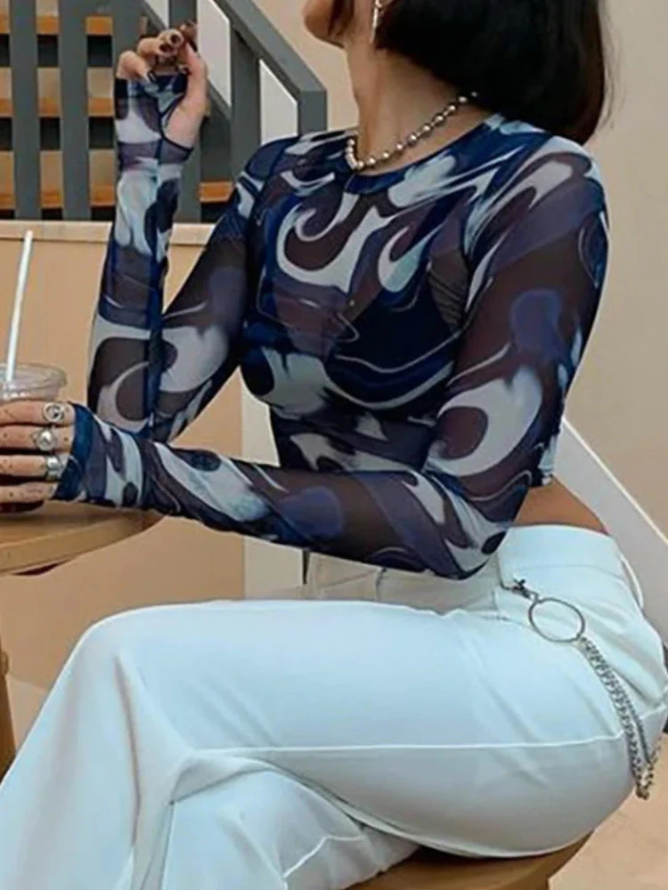 Decarba Vintage Transparant Shirt - Image 2