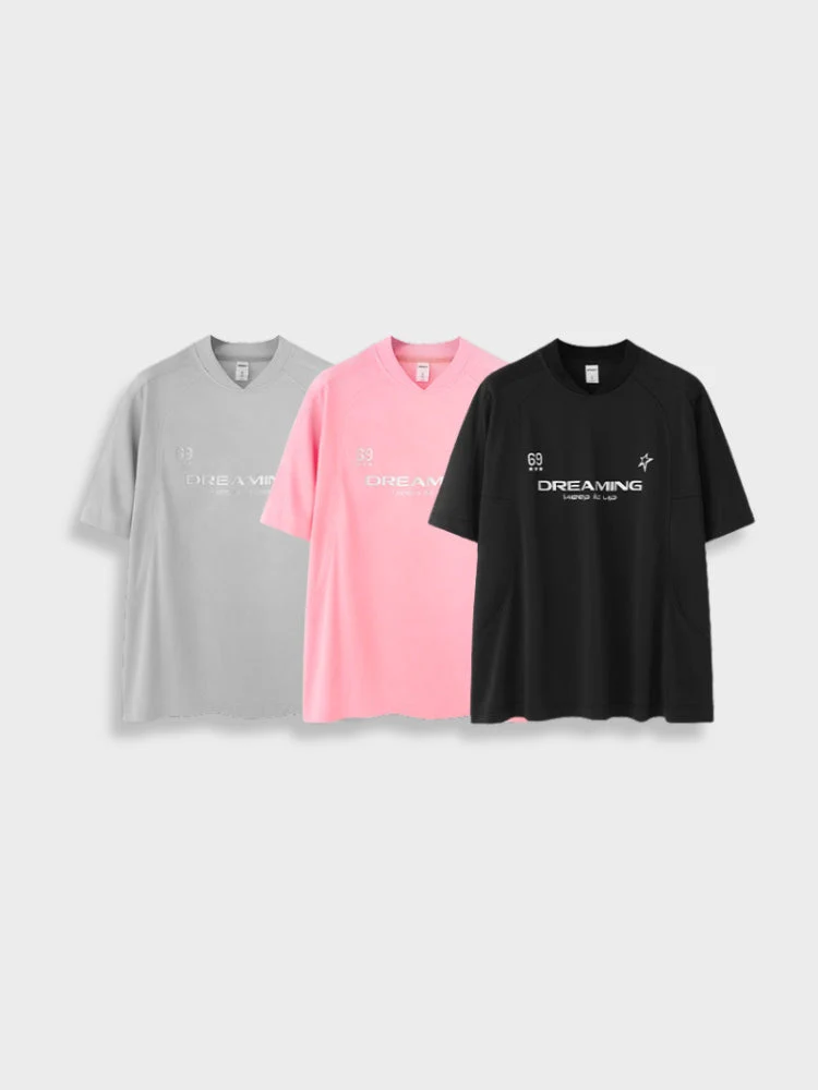 Dreaming 69 Football Tee - Image 10