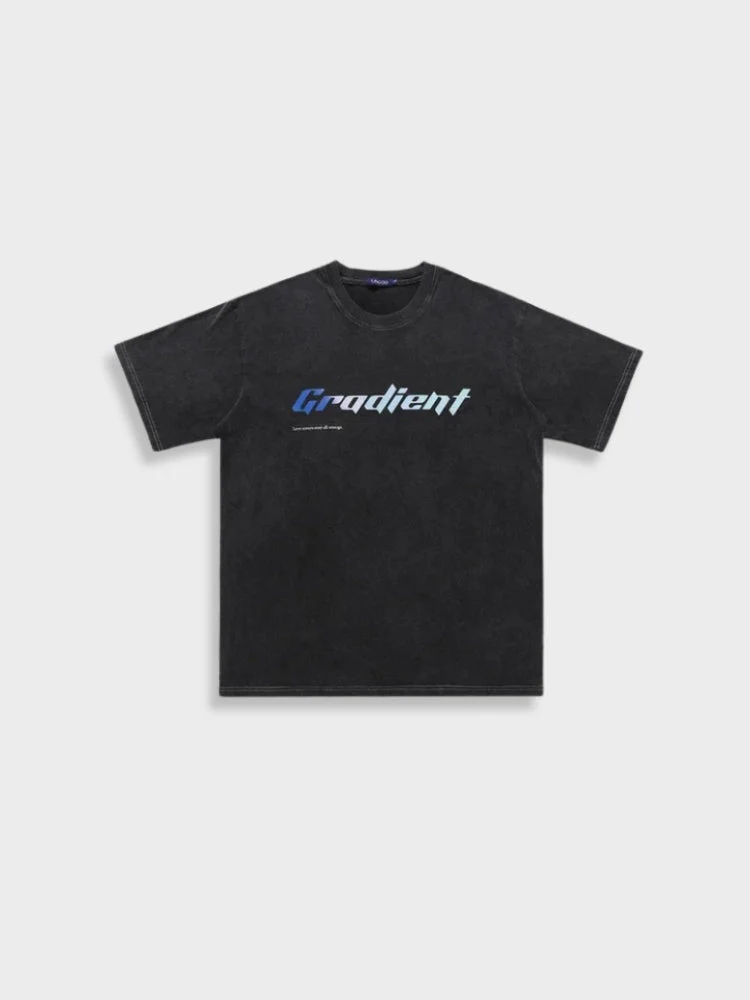 Gradient Distressed Tee - Image 3