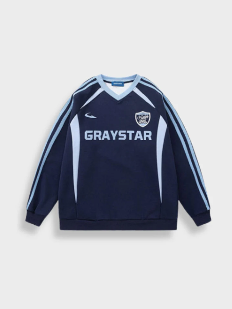 Graystar Vintage Football Sweater - Image 11