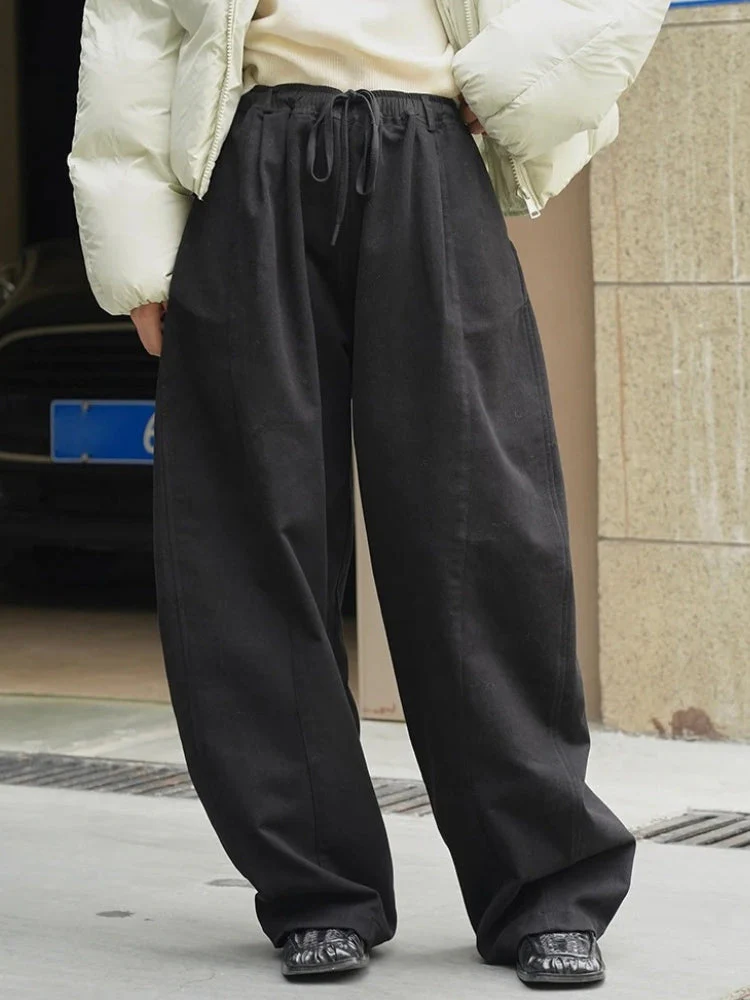 High Wait Loose Pants - Image 6