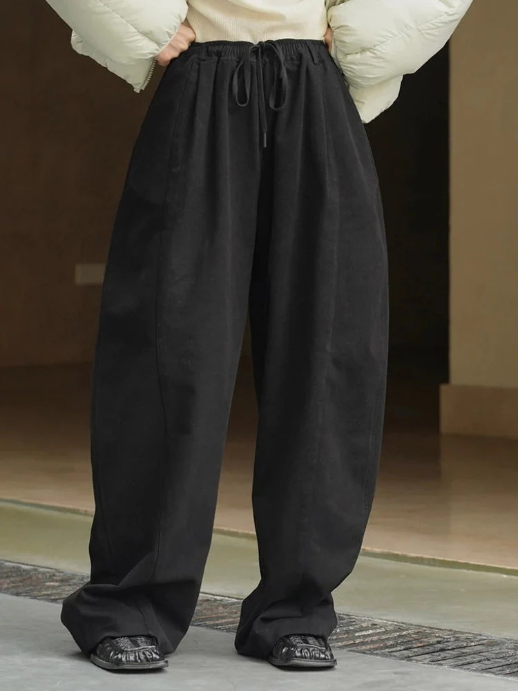 High Wait Loose Pants - Image 9