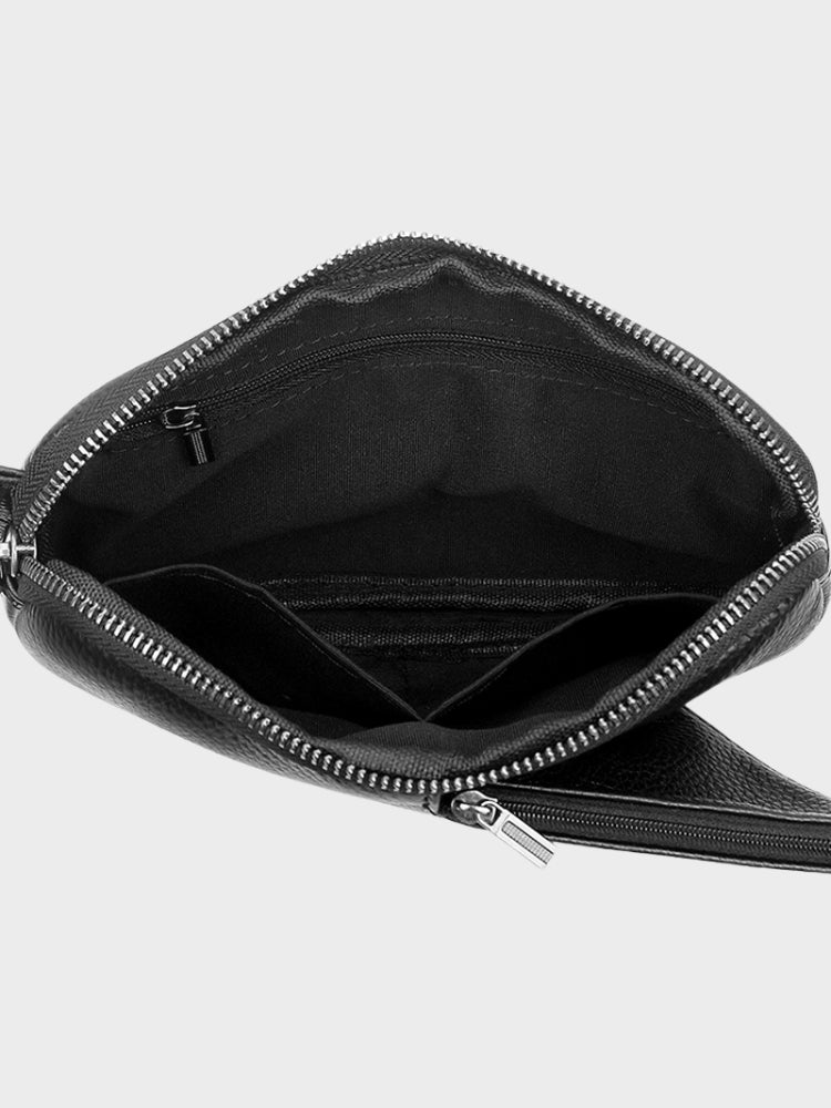 Leather Decarba Crossbody Bag - Image 7