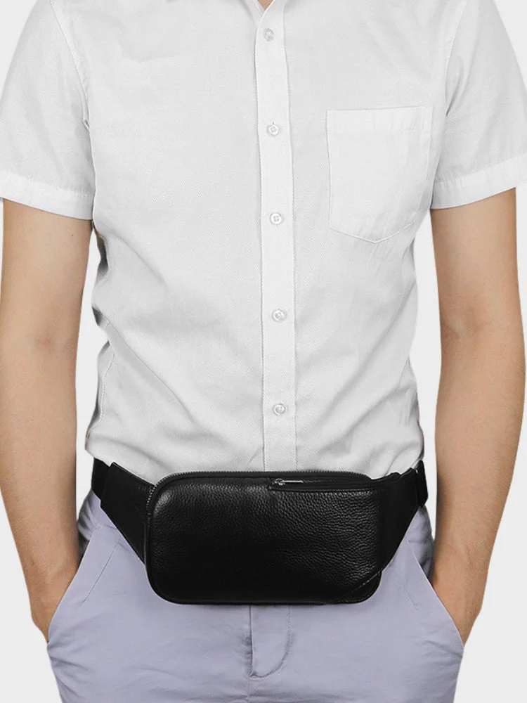 Leather Decarba Crossbody Bag - Image 8