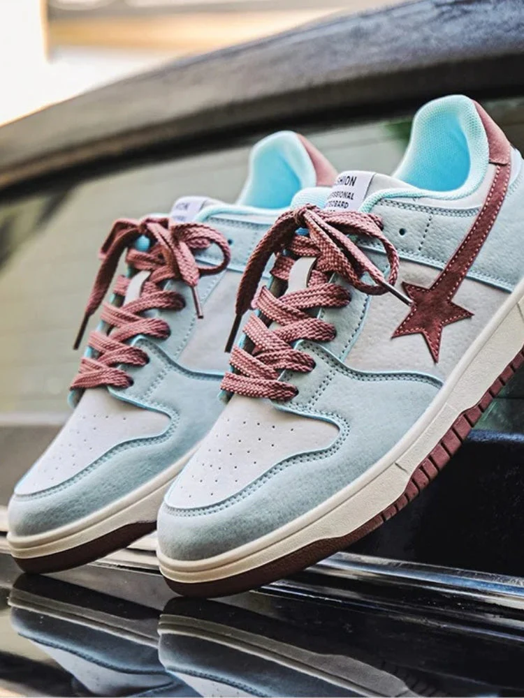 Light Blue Suede Dunks - Image 3