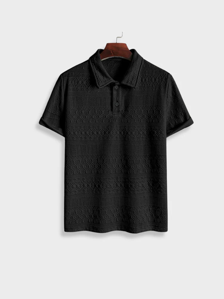 Jacquard Polo Shirt - Image 6
