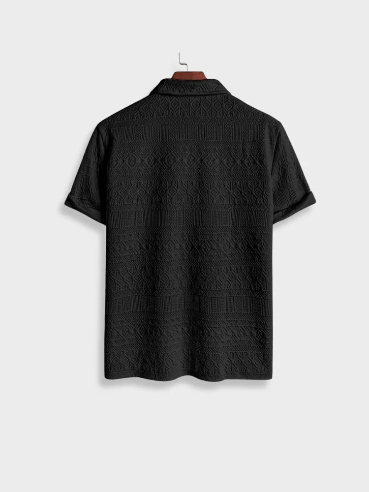 Jacquard Polo Shirt - Image 7