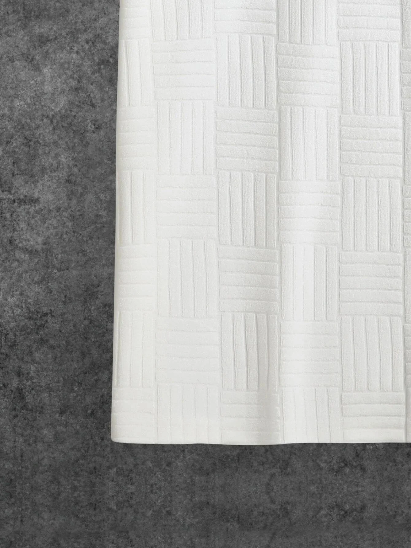 Mens Jacquard Towel Cloth Short Sleeves T-shirt - Image 9