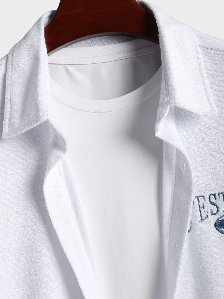 Paris Toweling Shirt - Image 3