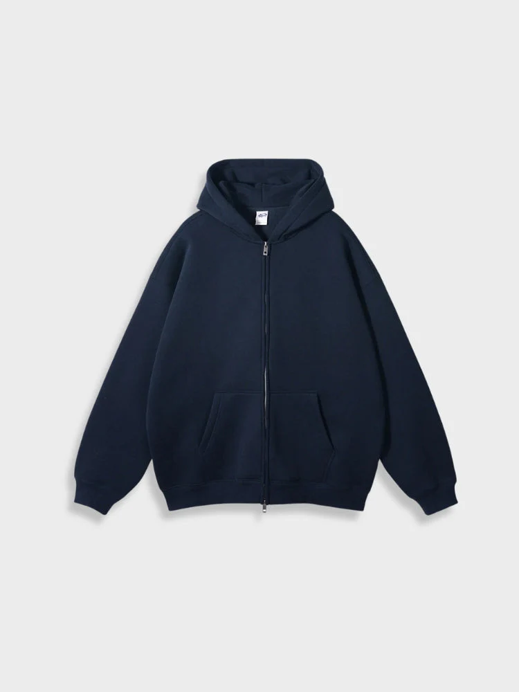 Quality Hoodie with Zipper - Image 21