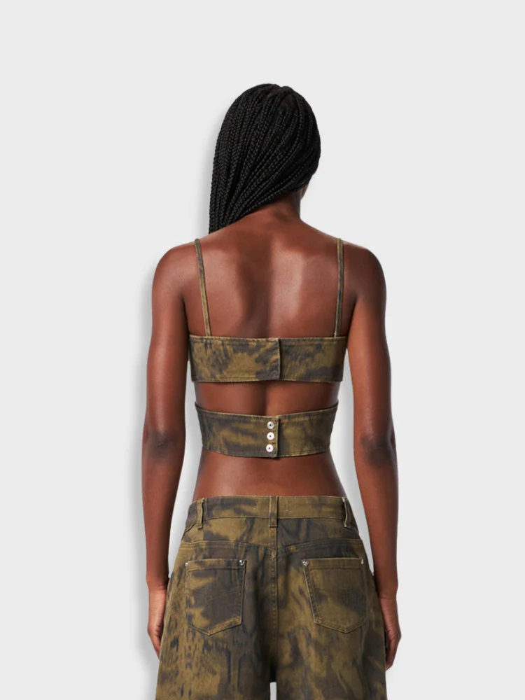 Sexy Camouflage Summer Top - Image 4