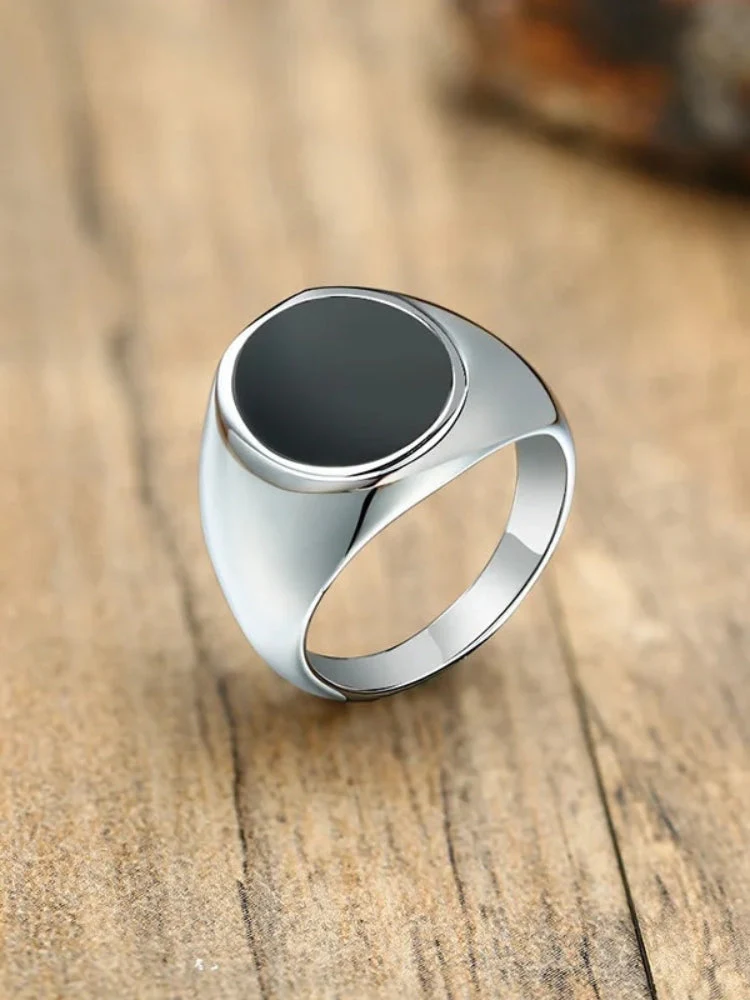 Silver Signet Ring - Image 3
