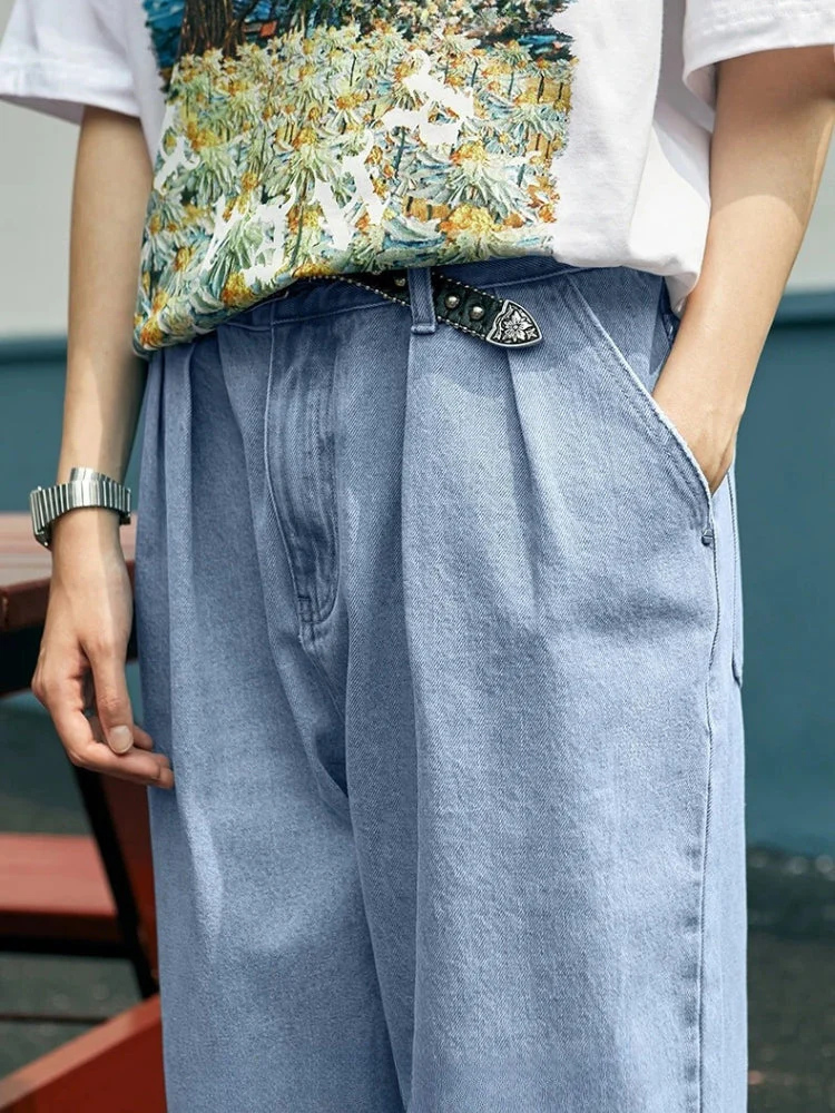 Straight Leg Retro Jeans - Image 4