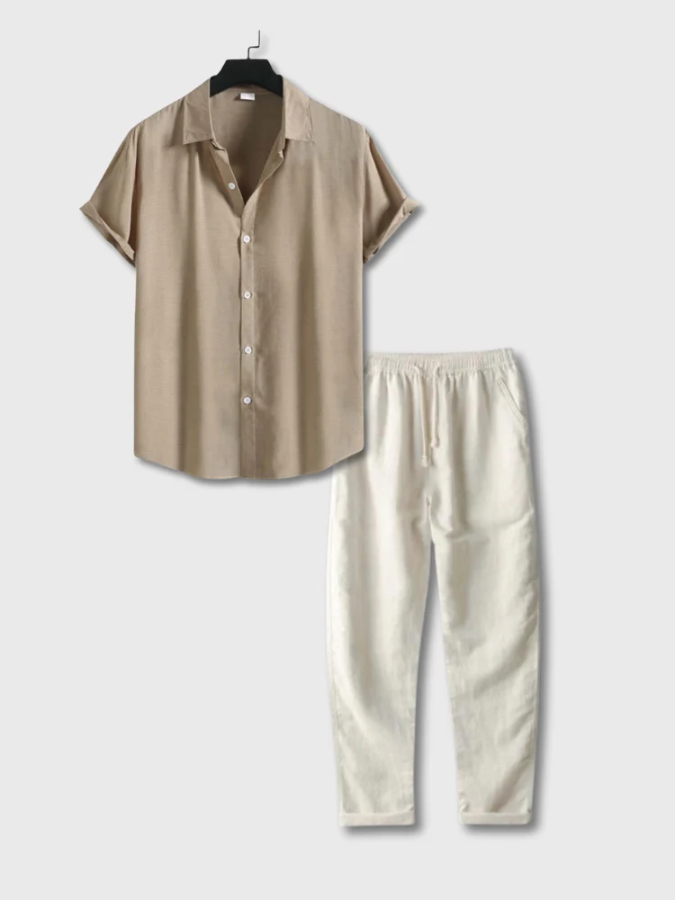Linen Summer Set - Cannes by Night - Image 3