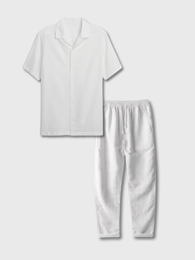 Linen Sommer Set - Florence by Night - Image 9