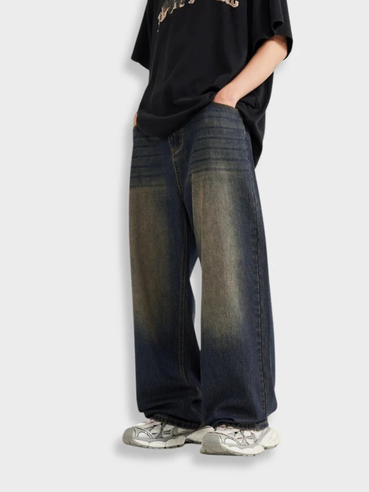 Street Wide Leg Washed Denim - Image 3