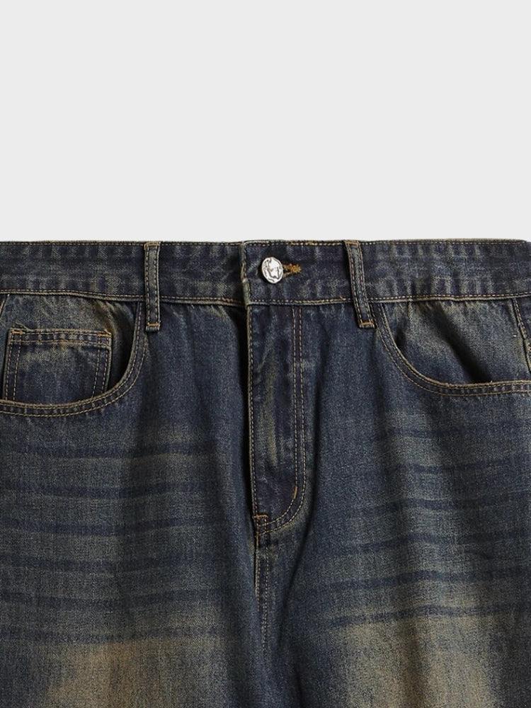 Street Wide Leg Washed Denim - Image 5