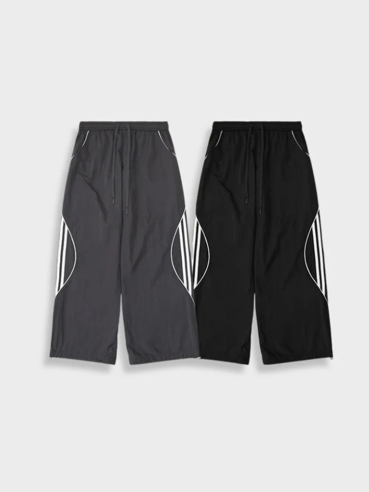 Striped Wide Joggers - Image 7