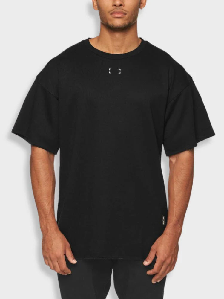 Thick Backstriped Oversized Tee - Image 2