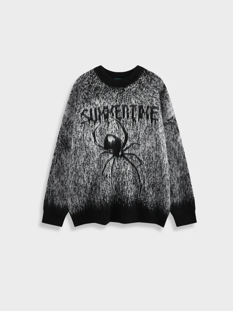Vintage American Loose Sweater - Image 4