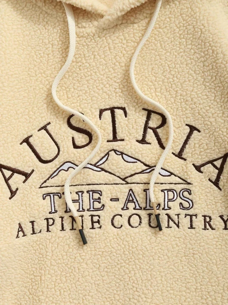 Vintage Austria Fleece Hoodie - Image 5